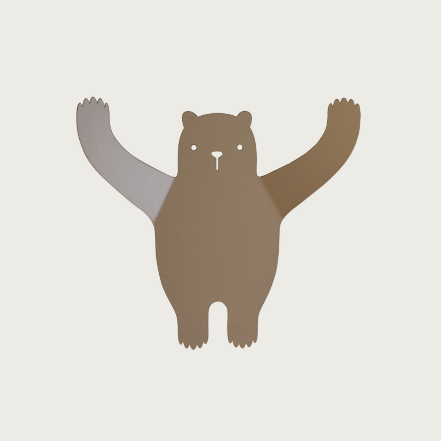 Wandhaak bear brown