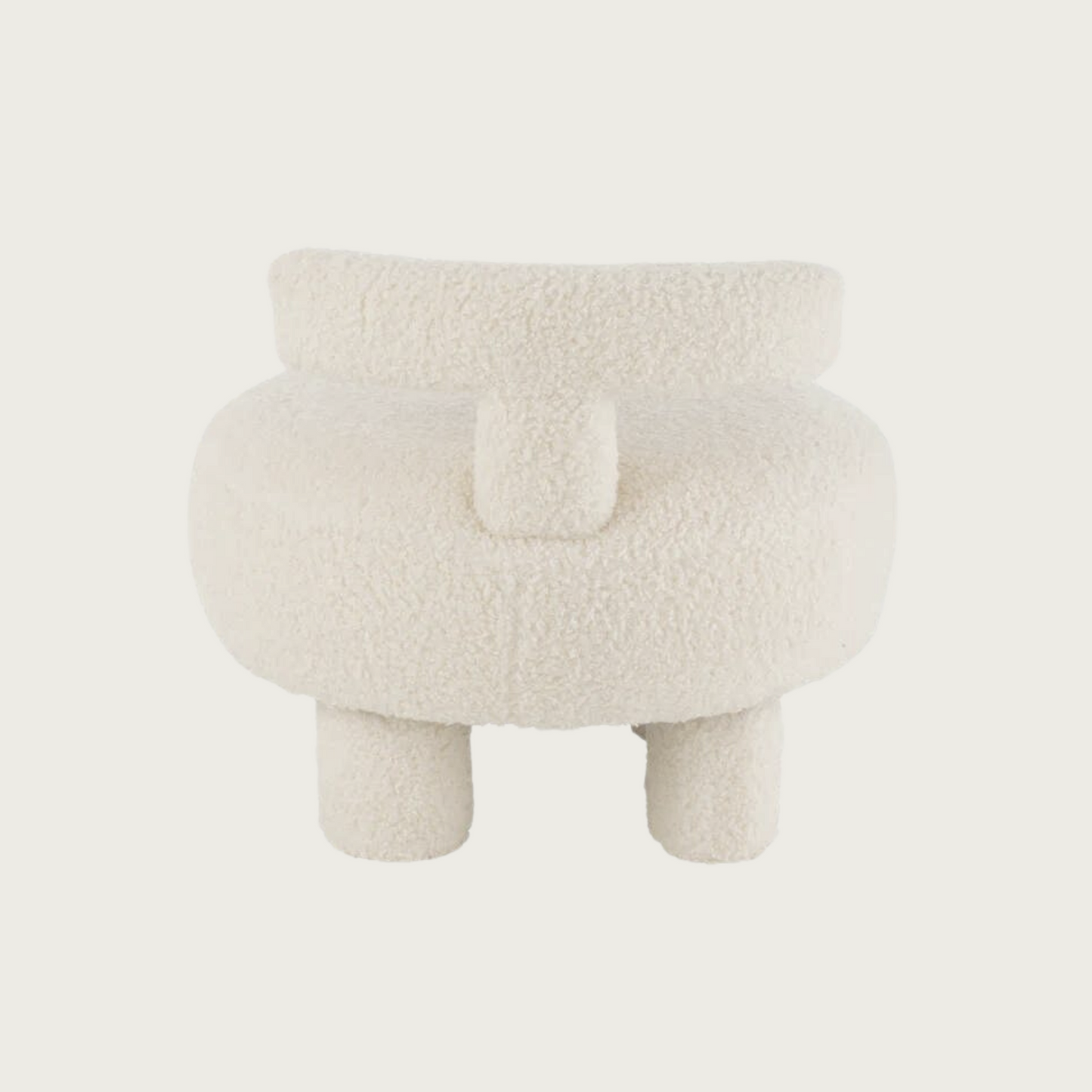 Stool Round With Chairback