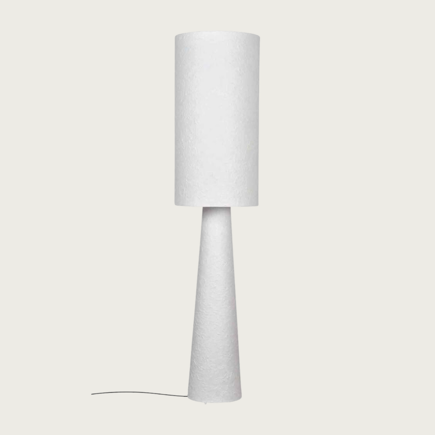 Floor lamp Saturne Paper Mache