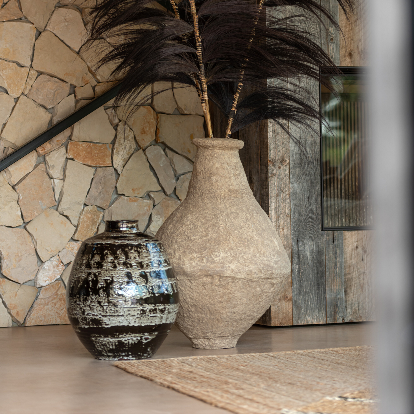 Vase Chad Papier Mache