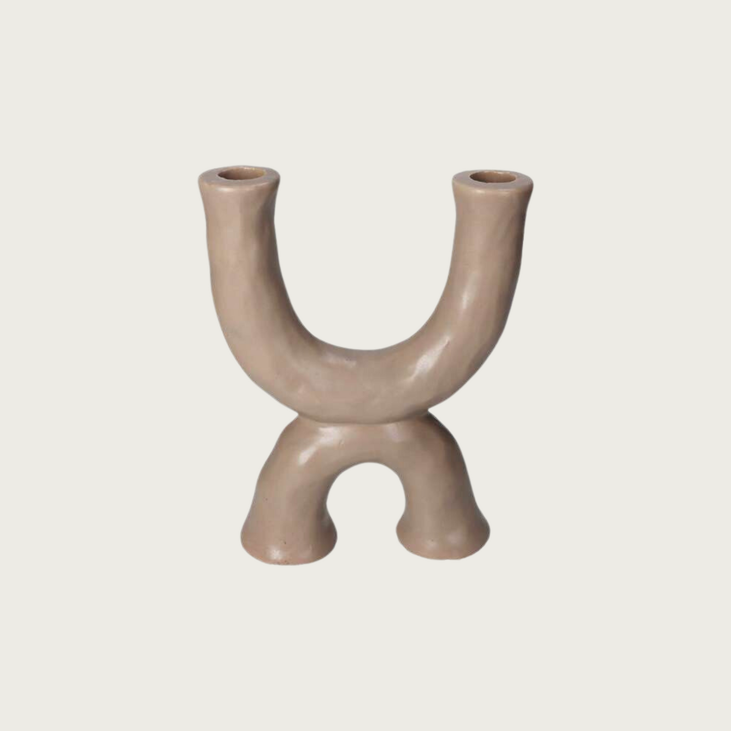 Kandelaar Irregular Beige M