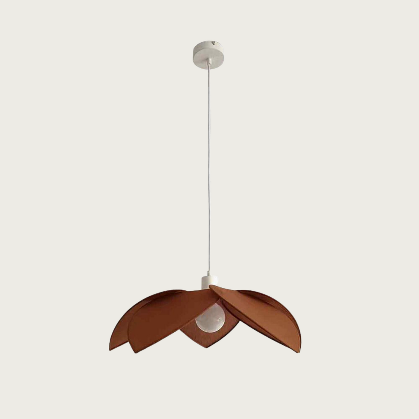 Hanging lamp Plain Brown