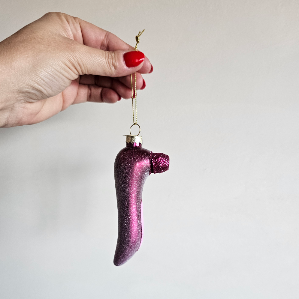 Ornament satisfyer purple