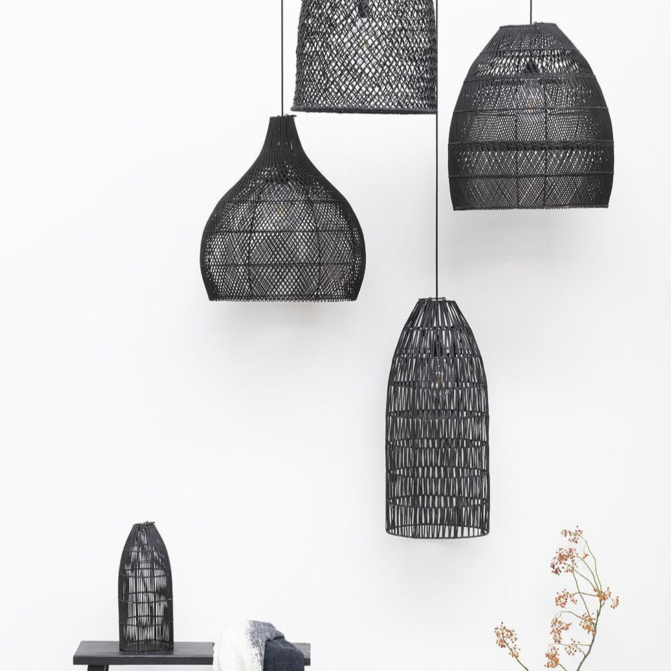 Lampshades Bawang Black - Set Of 3