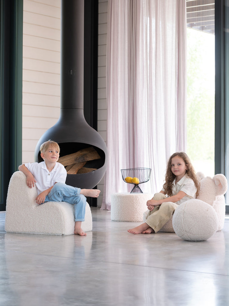 Cream White Cloud Chair