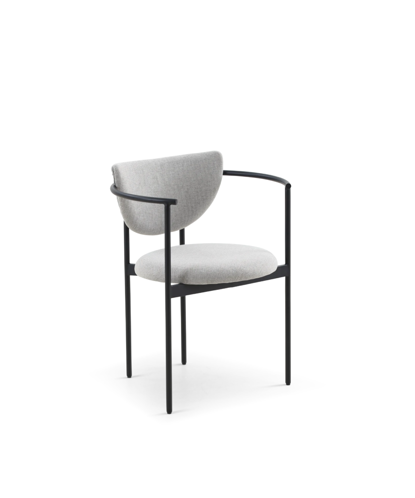 Lunar chair - grey weave