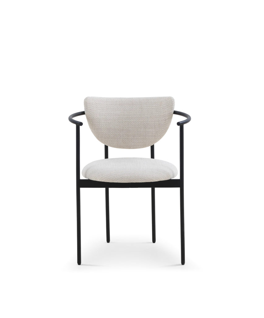 Lunar chair - grey weave