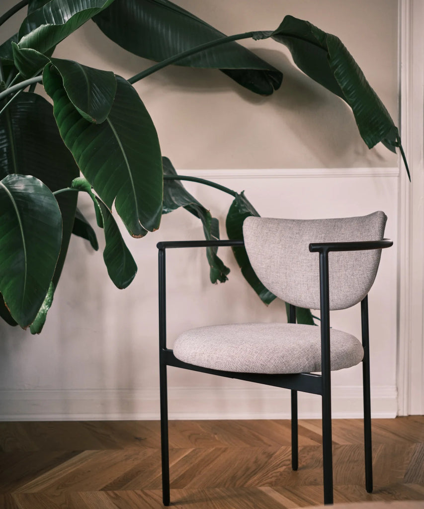 Lunar chair - grey weave