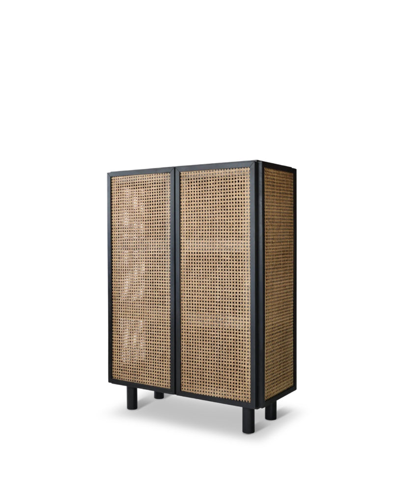 Neo highboard - Black oak