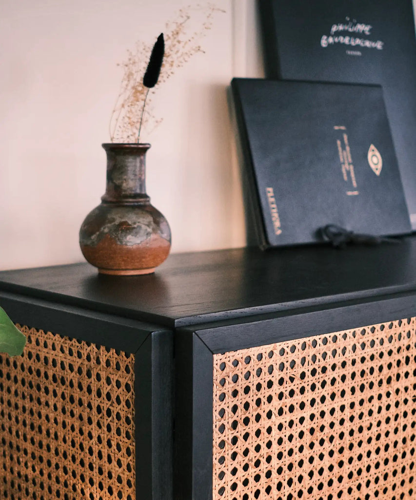 Neo highboard - Black oak