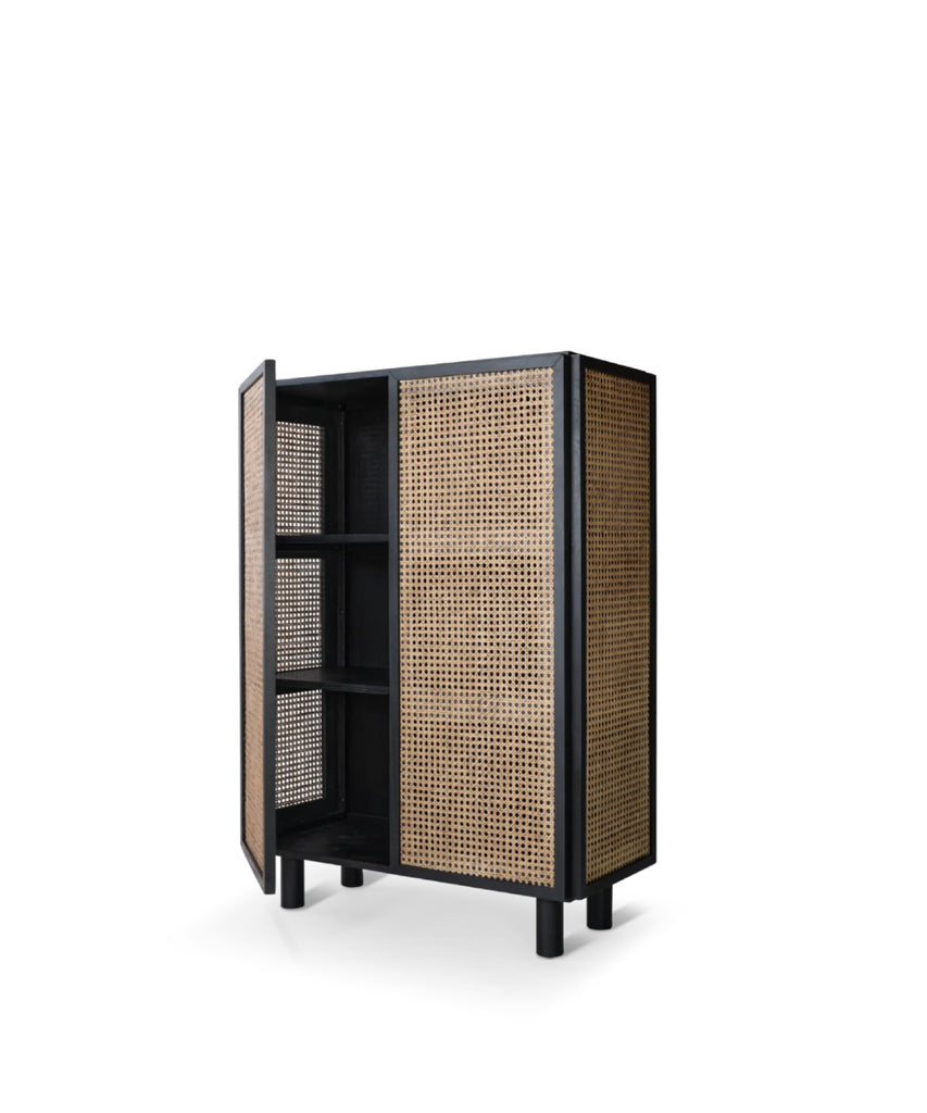 Neo highboard - Black oak