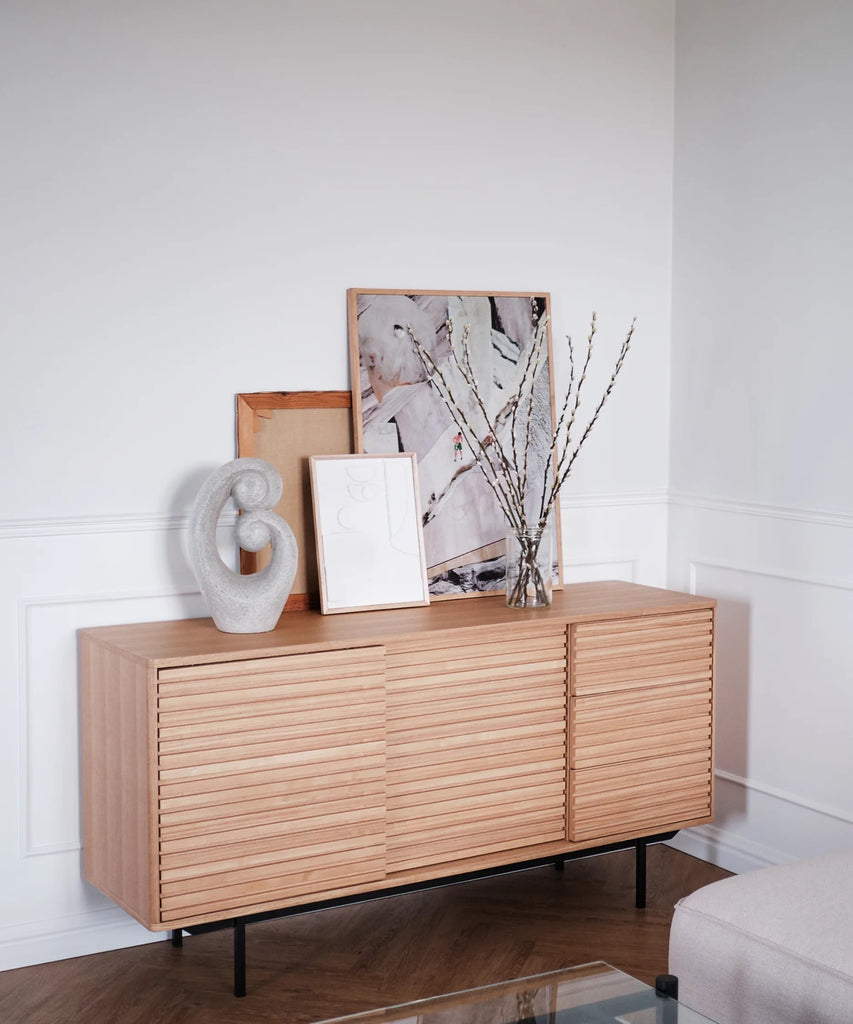 Sense sideboard - natural ash wood