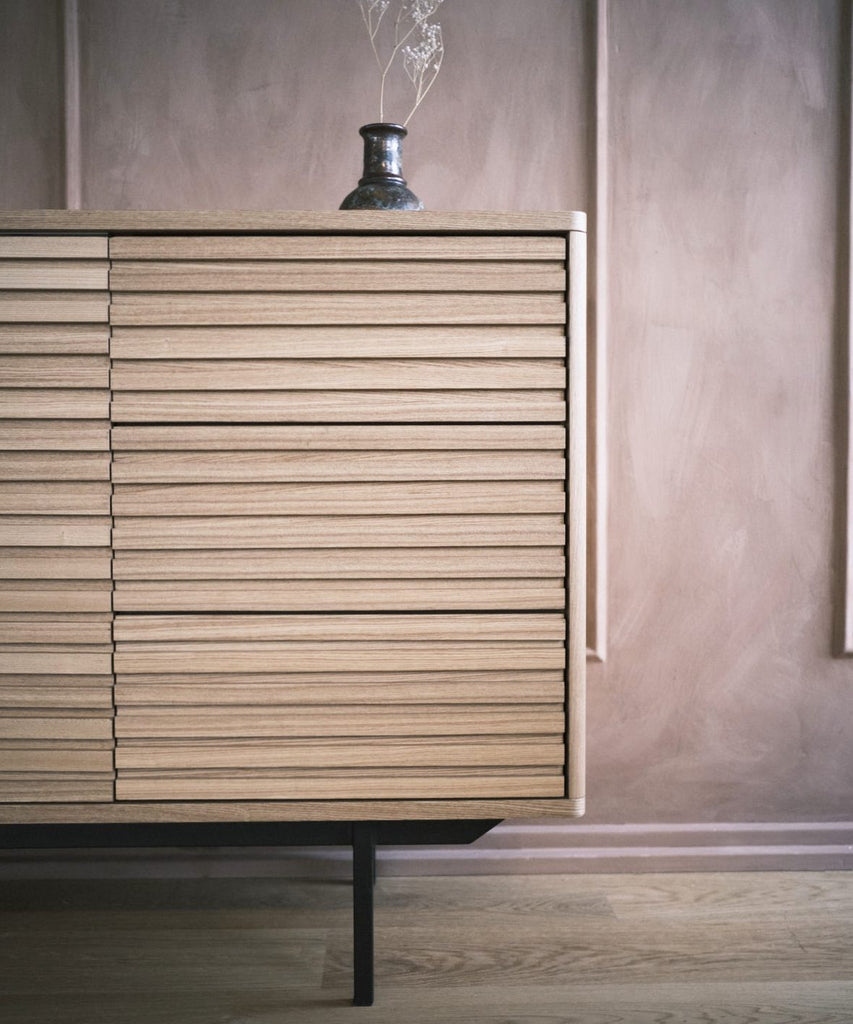 Sense sideboard - natural ash wood