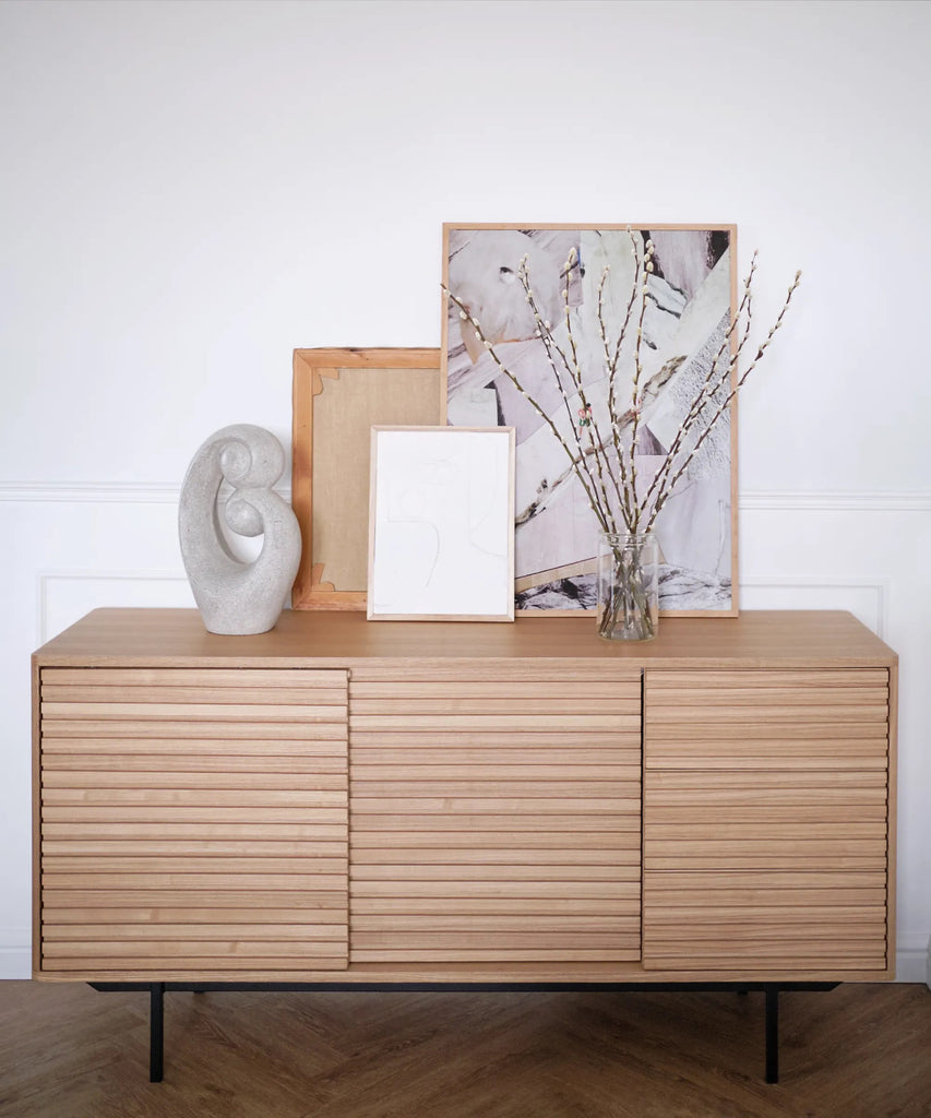 Sense sideboard - natural ash wood