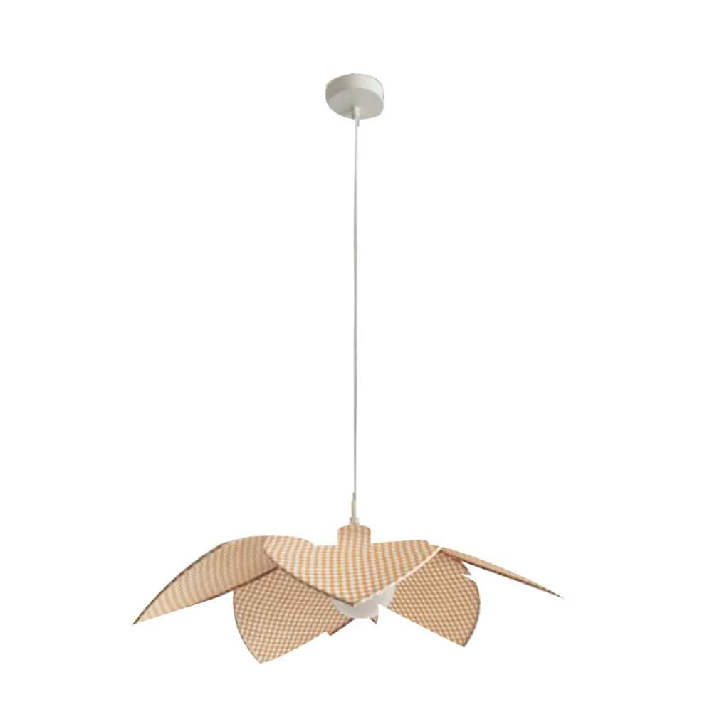 Hanging lamp Checkered Beige