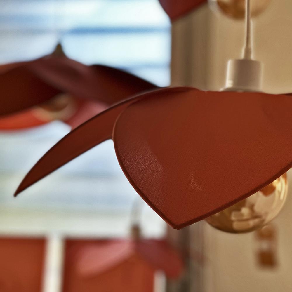 Hanging lamp Plain Brown