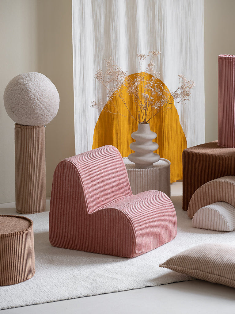 Pink Mousse Cloud Chair