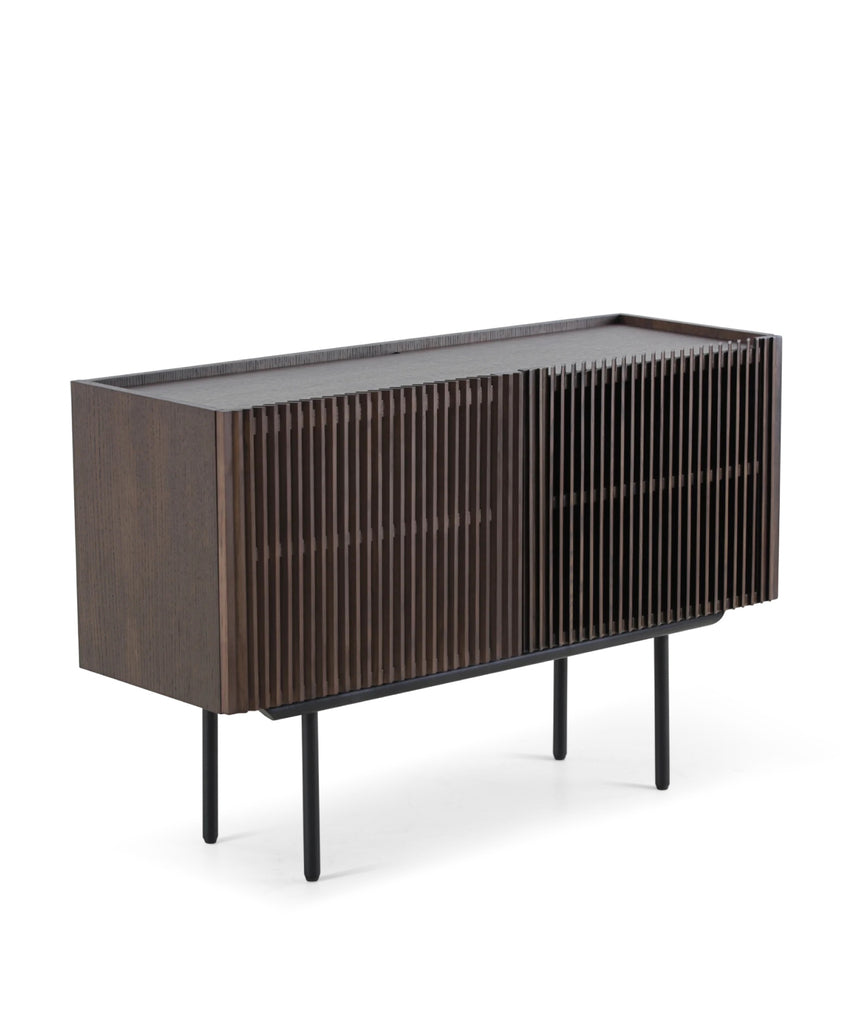 Louvre small sideboard - smoke oak
