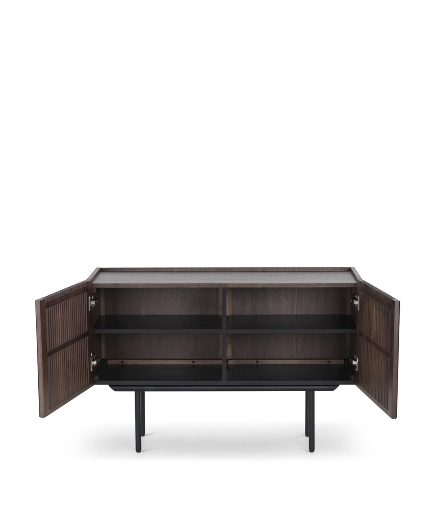 Louvre small sideboard - smoke oak