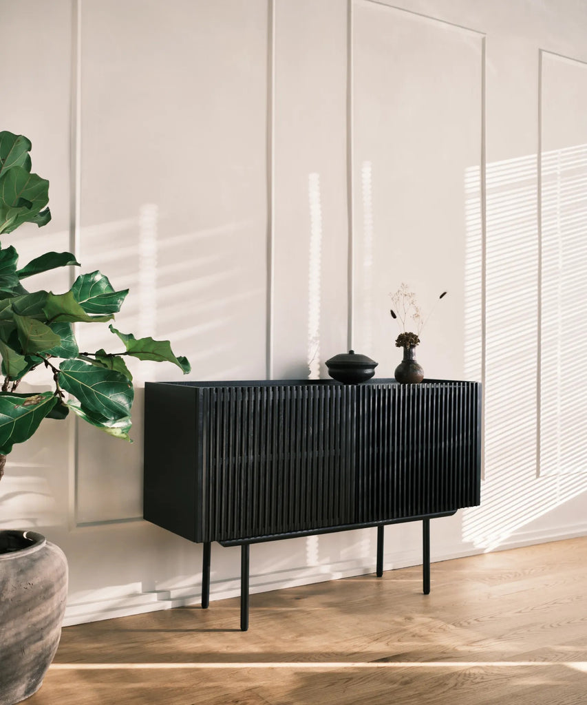 Louvre small sideboard - smoke oak