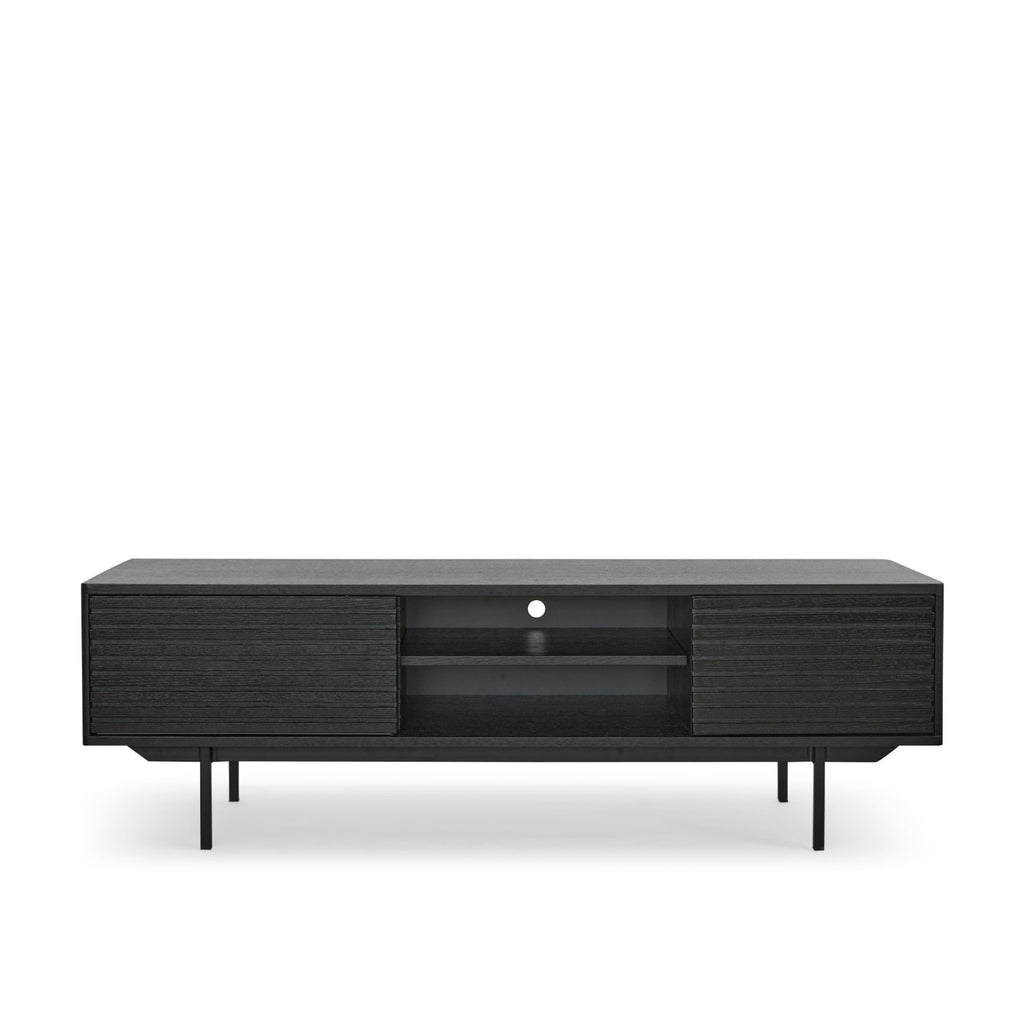 Sense TV-bench - Black oak