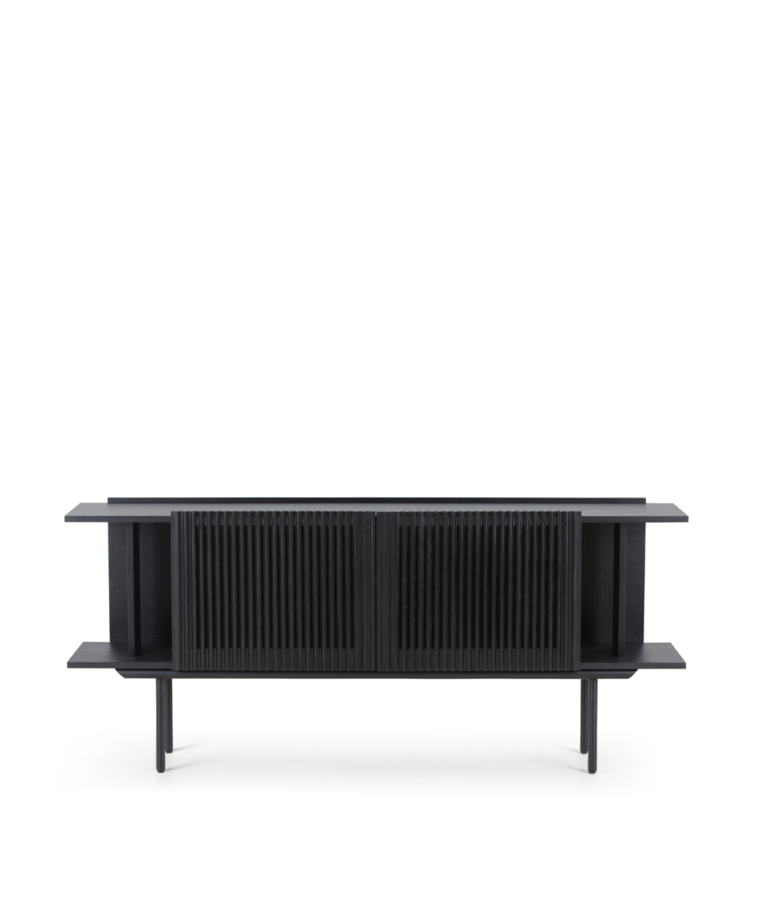 louvre XL sideboard - black oak