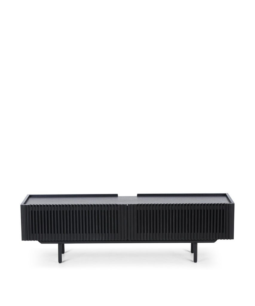 Louvre tv unit - black oak
