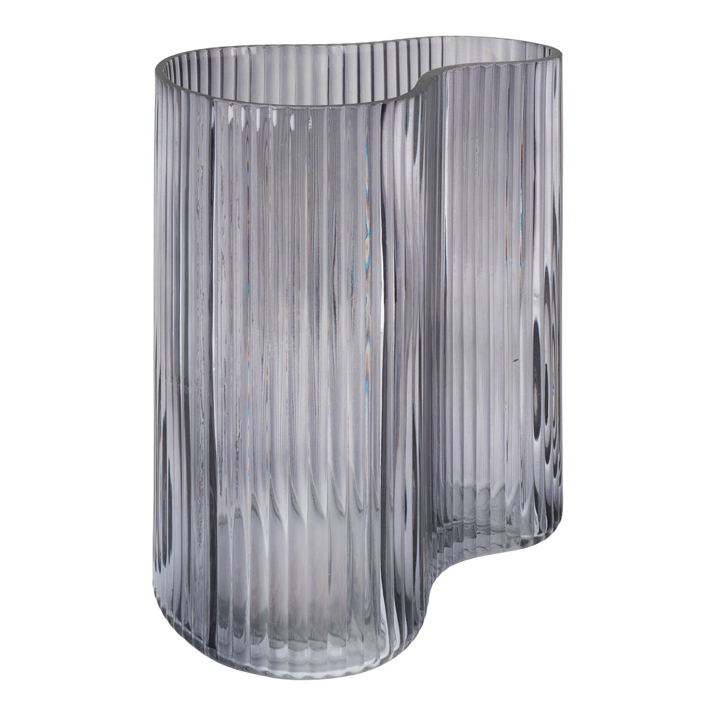 Vase smoked glass