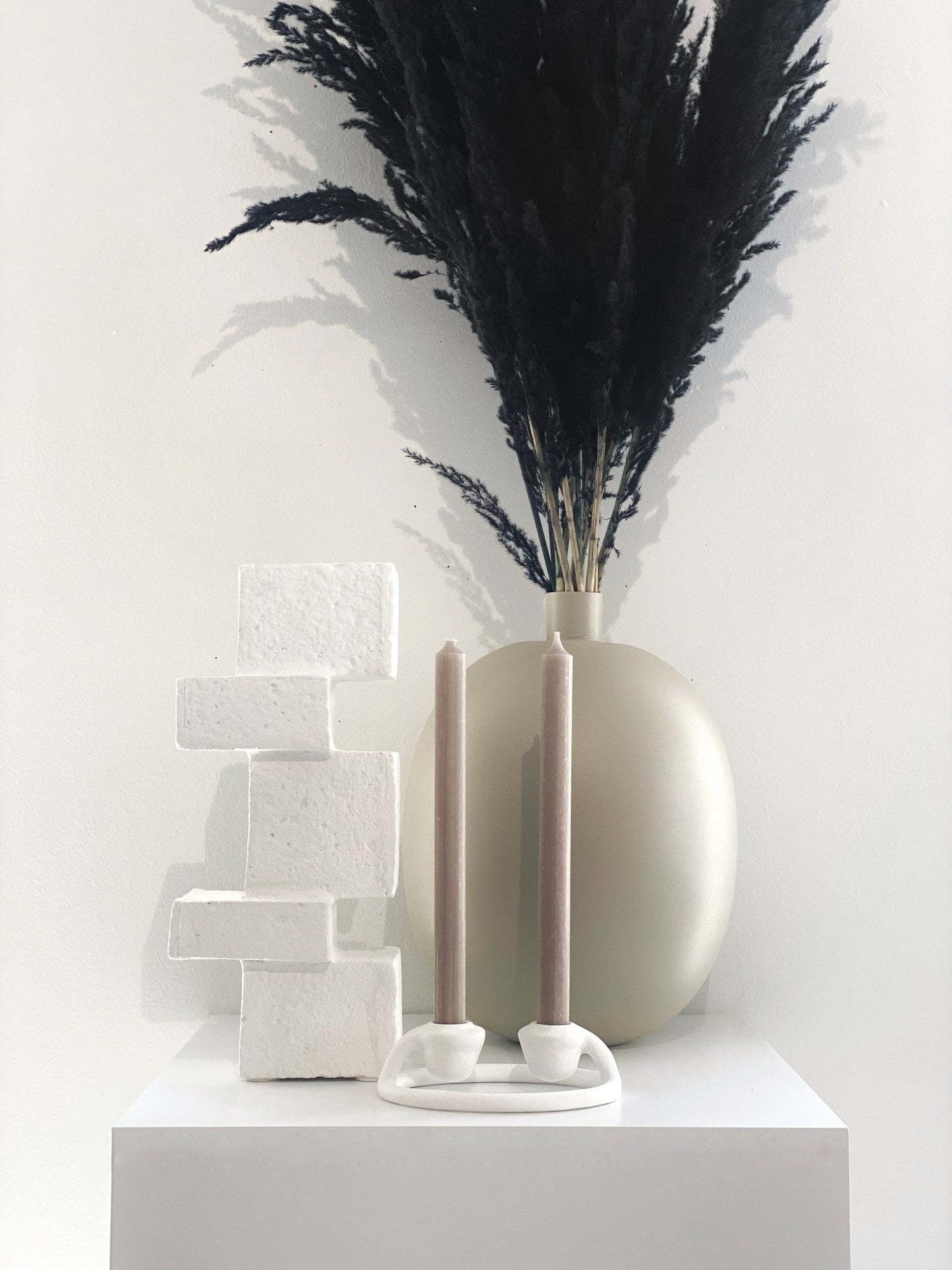 Mole Metal Vase Ø26 -housewolf-3452- Housewolf