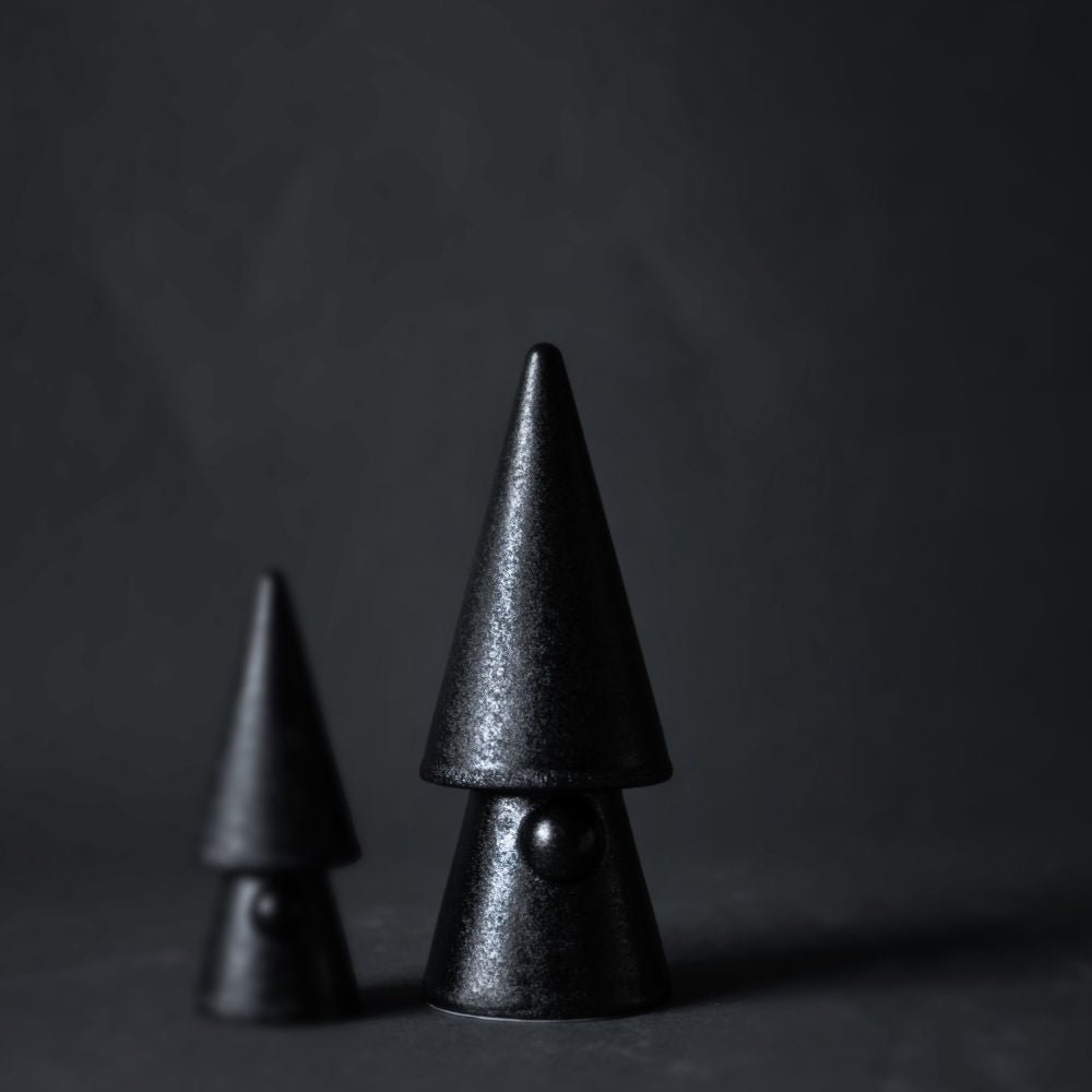 Small Santa tree Black -housewolf-3452- Housewolf