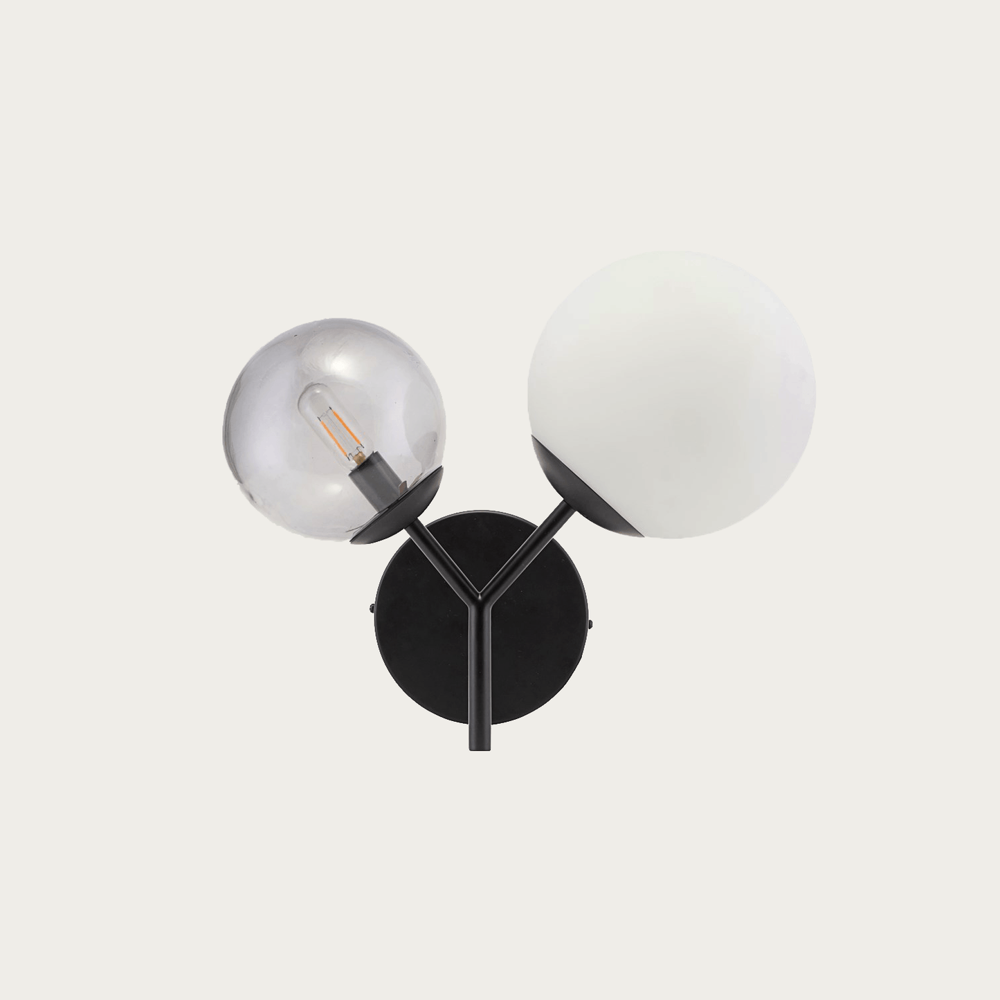 Wall Lamp Twice Black -House Doctor- Housewolf