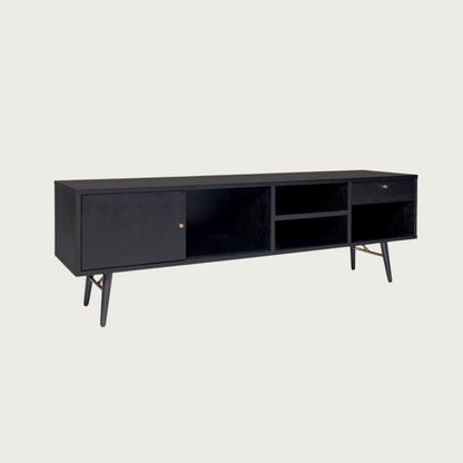 Dawn TV-bench  black oak