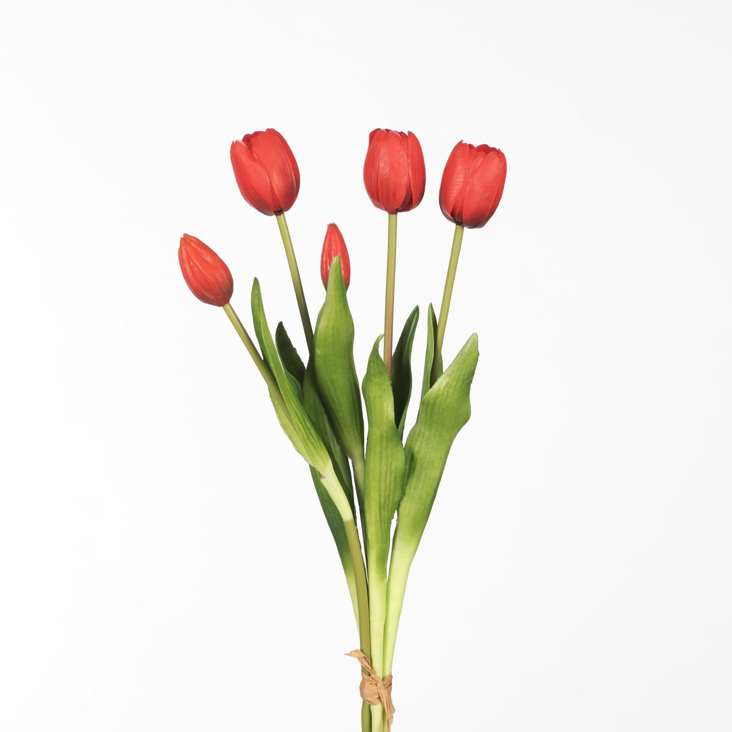 Real touch tulpen (5) rood
