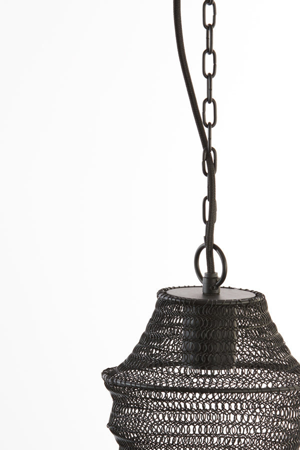 Hanging lamp 40x70 cm NAKISHA matt black