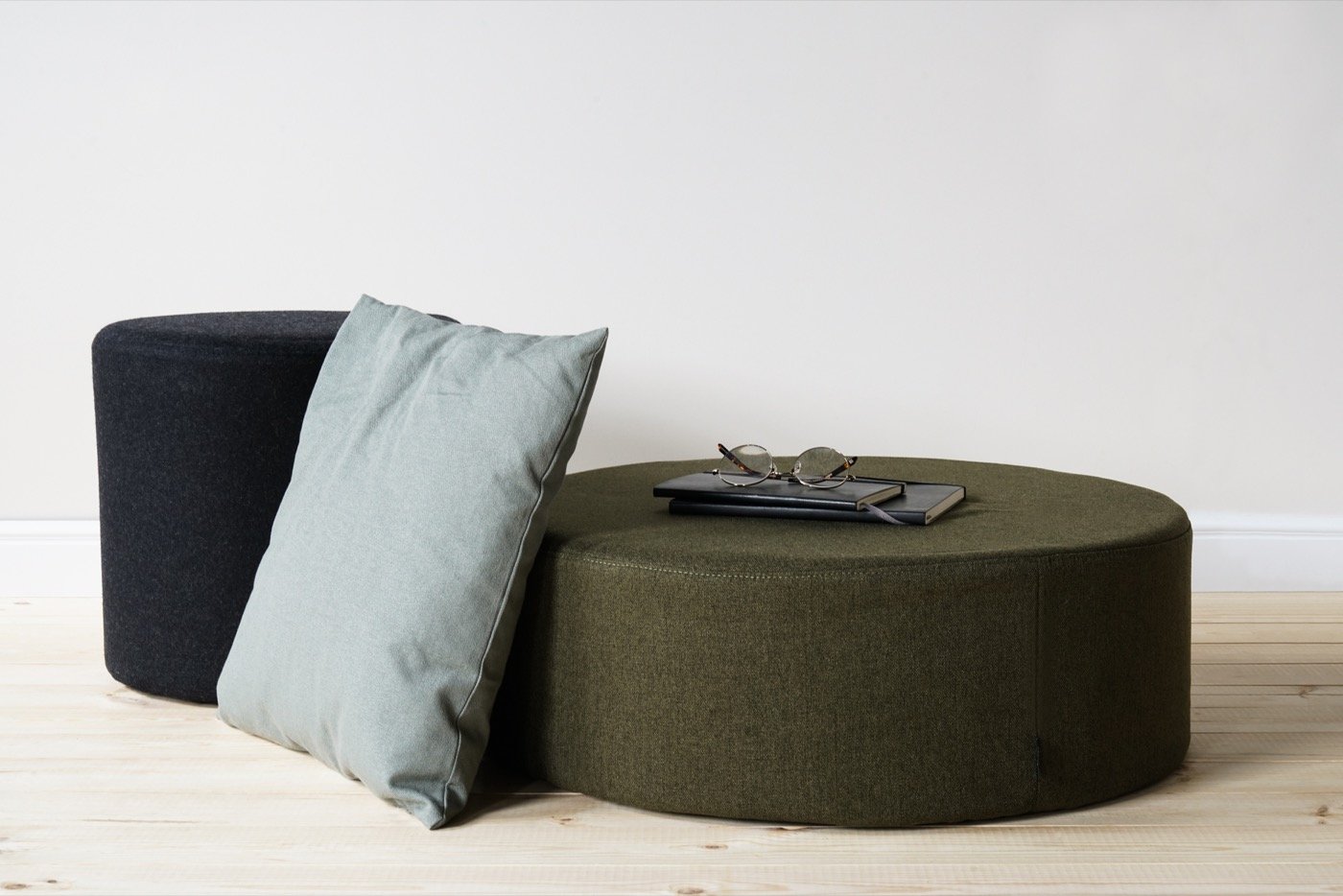 Folk Pouf - wide